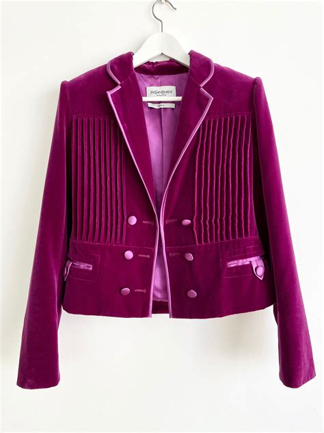 yves saint laurent jacket vintage.